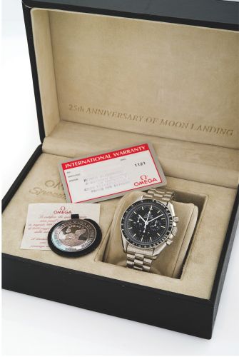 Omega Speedmaster Professional Moonwatch Apollo XI 25th Anniversary Italy